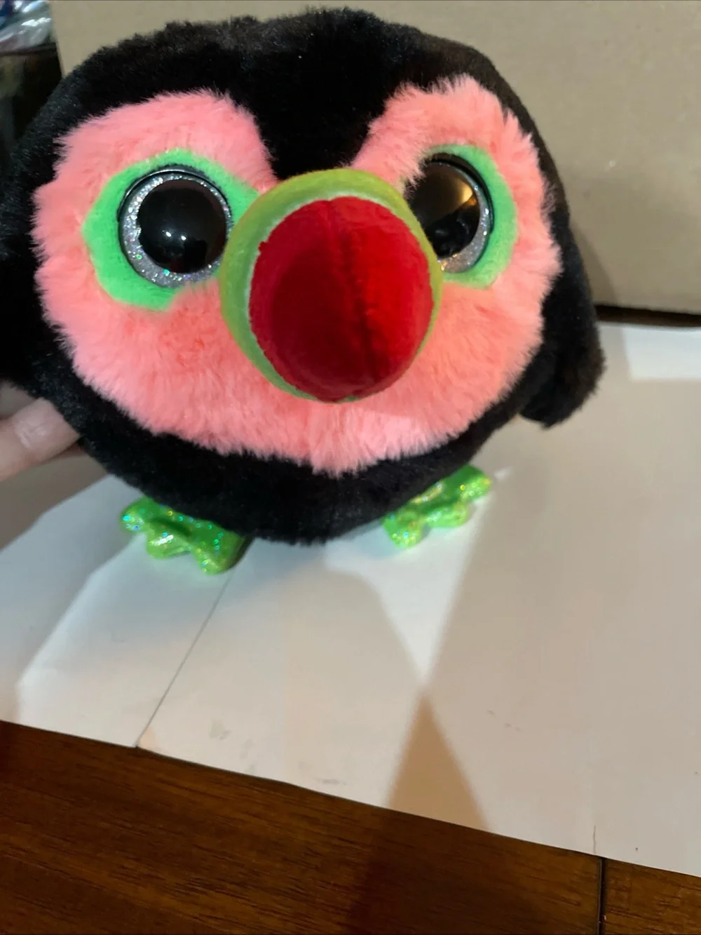 Pets Alive Chirpy Birds Black Pink Toucan Zuru Singing Electronic Pet It WORKS